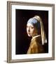 Girl with a Pearl Earring-Johannes Vermeer-Framed Art Print