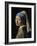 Girl with a Pearl Earring-Johannes Vermeer-Framed Art Print