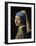 Girl with a Pearl Earring-Johannes Vermeer-Framed Art Print