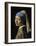 Girl with a Pearl Earring-Johannes Vermeer-Framed Art Print