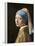 Girl with a Pearl Earring-Johannes Vermeer-Framed Stretched Canvas