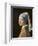 Girl with a Pearl Earring-Johannes Vermeer-Framed Premium Giclee Print