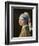 Girl with a Pearl Earring-Johannes Vermeer-Framed Premium Giclee Print