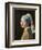 Girl with a Pearl Earring-Johannes Vermeer-Framed Premium Giclee Print