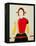 Girl with a Pole (Oil)-Kasimir Malevich-Framed Premier Image Canvas