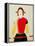 Girl with a Pole (Oil)-Kasimir Malevich-Framed Premier Image Canvas