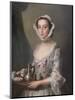 Girl with a Tray,  c.1750-Philippe Mercier-Mounted Premium Giclee Print
