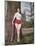 Girl with Bat-Charles Woof-Mounted Photographic Print