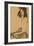 Girl with Black Hair, 1911-Egon Schiele-Framed Giclee Print