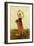 Girl with Bottle Post watercolor-Hector Caffieri-Framed Giclee Print