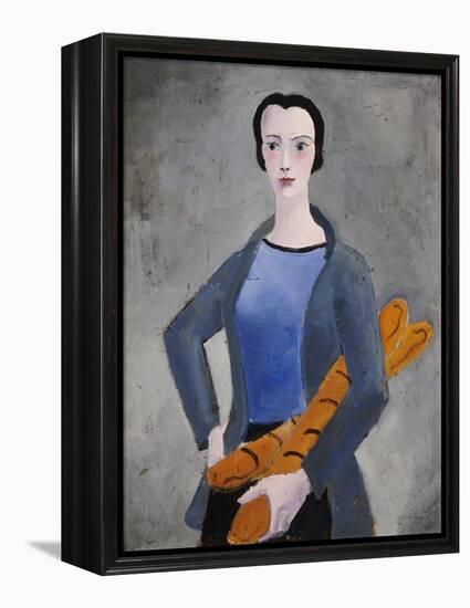 Girl with Bread, 1926-Christopher Wood-Framed Premier Image Canvas