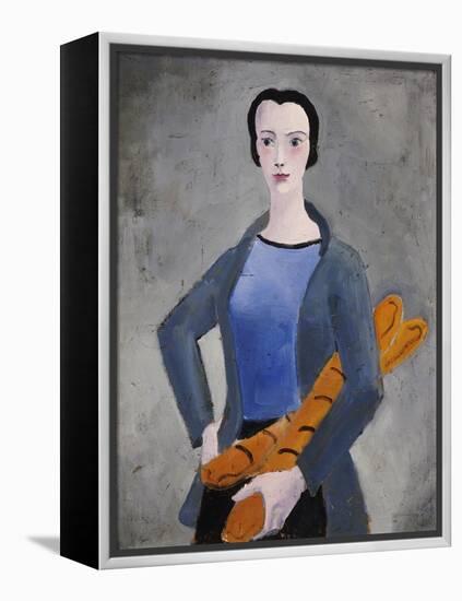 Girl with Bread, 1926-Christopher Wood-Framed Premier Image Canvas