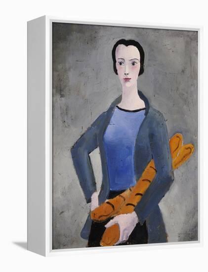 Girl with Bread, 1926-Christopher Wood-Framed Premier Image Canvas