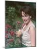 Girl with Britvic Glass-Charles Woof-Mounted Photographic Print