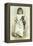 Girl with Cat, 1894-Maud Humphrey-Framed Premier Image Canvas