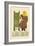 Girl with Cat-Edward Penfield-Framed Art Print