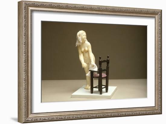 Girl with Chair, 1975-Evelyn Williams-Framed Giclee Print