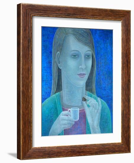 Girl with Chocolate-Ruth Addinall-Framed Giclee Print