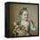 Girl with Doll-Jean-Etienne Liotard-Framed Premier Image Canvas