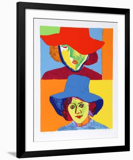 Girl with Hat III-John Grillo-Framed Collectable Print