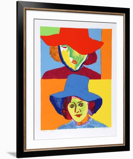 Girl with Hat III-John Grillo-Framed Collectable Print