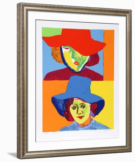 Girl with Hat III-John Grillo-Framed Collectable Print