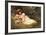 Girl with Her Pet-Dampler-Framed Art Print