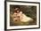 Girl with Her Pet-Dampler-Framed Art Print