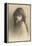 Girl with Long Hair-null-Framed Stretched Canvas