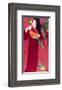 Girl with Parrots-Walasse Ting-Framed Art Print