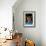 Girl with Pearl Earring and Pole-Barry Kite-Framed Art Print displayed on a wall