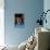 Girl with Pearl Earring and Pole-Barry Kite-Framed Stretched Canvas displayed on a wall