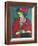 Girl with Peonies-Alexej Von Jawlensky-Framed Giclee Print