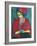 Girl with Peonies-Alexej Von Jawlensky-Framed Giclee Print