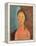 Girl with Pigtails, 1918-Amedeo Modigliani-Framed Premier Image Canvas