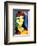 Girl with Red Beret-Pablo Picasso-Framed Art Print