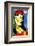 Girl with Red Beret-Pablo Picasso-Framed Art Print