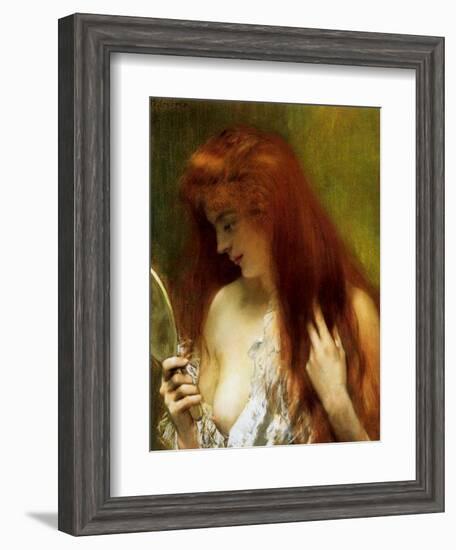 Girl with Red Hair-Henri Gervex-Framed Giclee Print