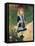 Girl with Watering Can, 1876-Pierre-Auguste Renoir-Framed Premier Image Canvas