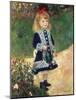 Girl with Watering Can, 1876-Pierre-Auguste Renoir-Mounted Premium Giclee Print