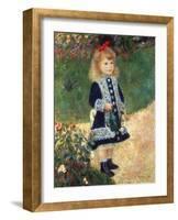 Girl with Watering Can, 1876-Pierre-Auguste Renoir-Framed Giclee Print