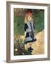 Girl with Watering Can, 1876-Pierre-Auguste Renoir-Framed Giclee Print