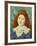Girl with White Small Collar-Claude Monet-Framed Giclee Print