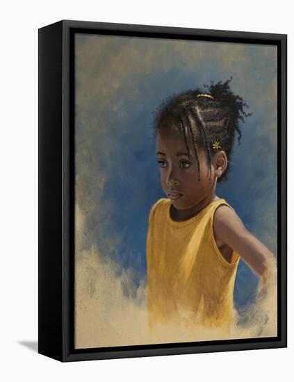 Girl Yellow-Michael Jackson-Framed Premier Image Canvas