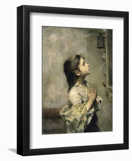 Girl-Roberto Ferruzzi-Framed Giclee Print