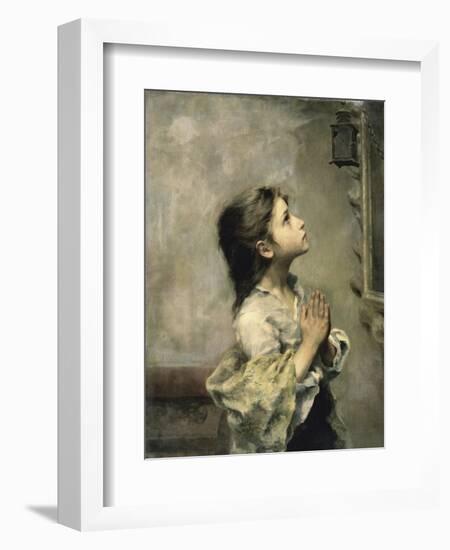 Girl-Roberto Ferruzzi-Framed Giclee Print