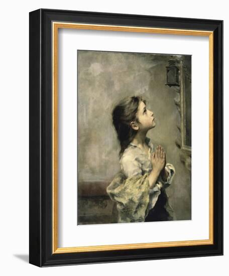 Girl-Roberto Ferruzzi-Framed Giclee Print