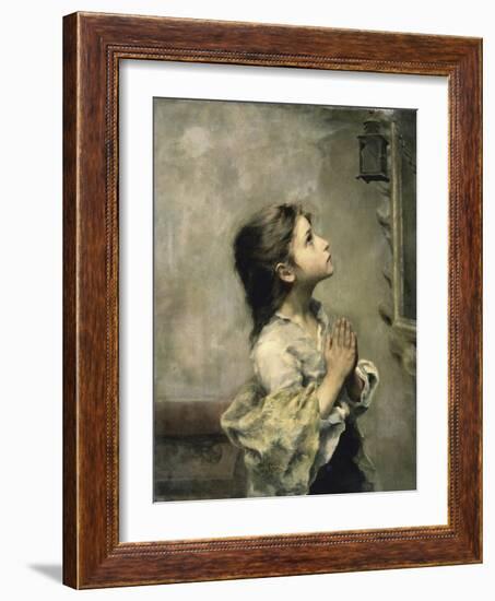 Girl-Roberto Ferruzzi-Framed Giclee Print