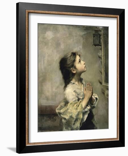 Girl-Roberto Ferruzzi-Framed Giclee Print