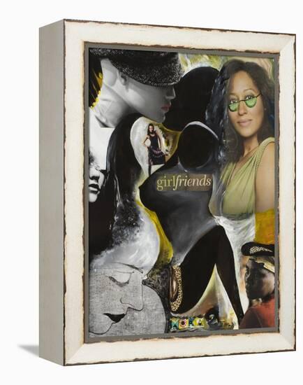 Girlfirends-Ikahl Beckford-Framed Premier Image Canvas